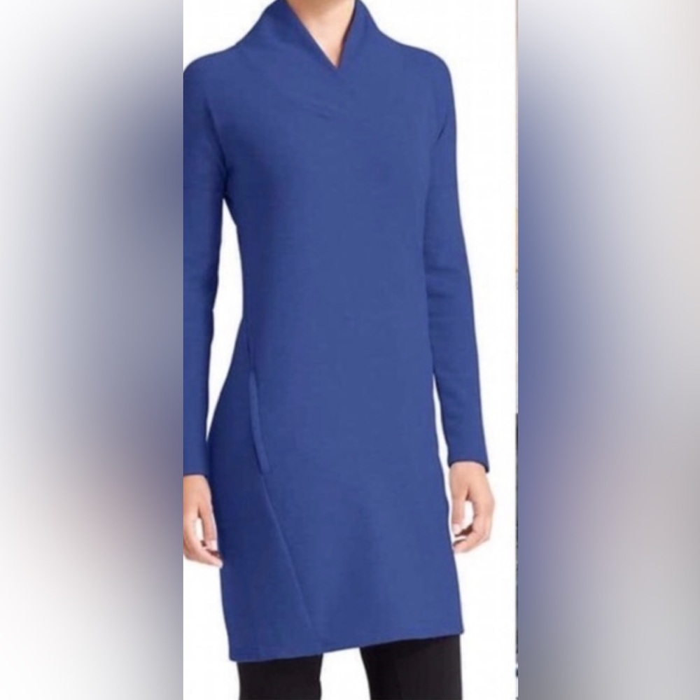 Athleta Soft Tech Wool Blend Sweatshirt Dress Size S - Picture 1 of 7